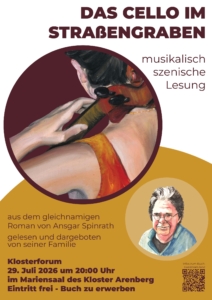 26Plakat Lesung Cello